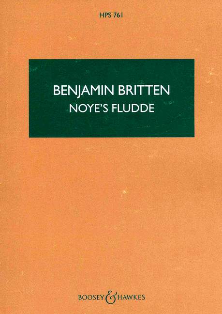 Vorderes Coverbild Noye's Fludde op. 59 (1957)