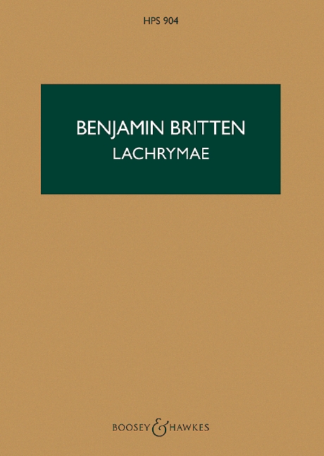 Vorderes Coverbild Lachrymae op. 48a (1948)