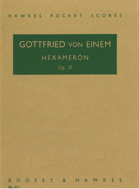 Vorderes Coverbild Hexameron op. 37 (1969)