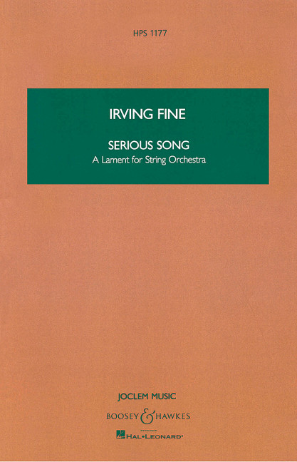 Vorderes Coverbild Serious Song (1955)