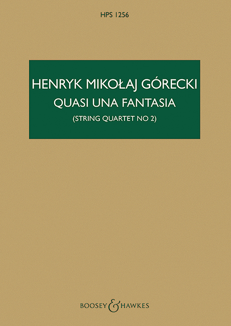 Vorderes Coverbild Quasi una fantasia op. 64 (1990 - 1991)