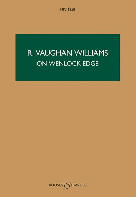 Vorderes Coverbild On Wenlock Edge (1923)