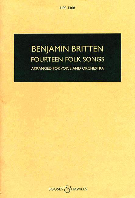 Vorderes Coverbild 14 Folk Songs (1941 - 1946)