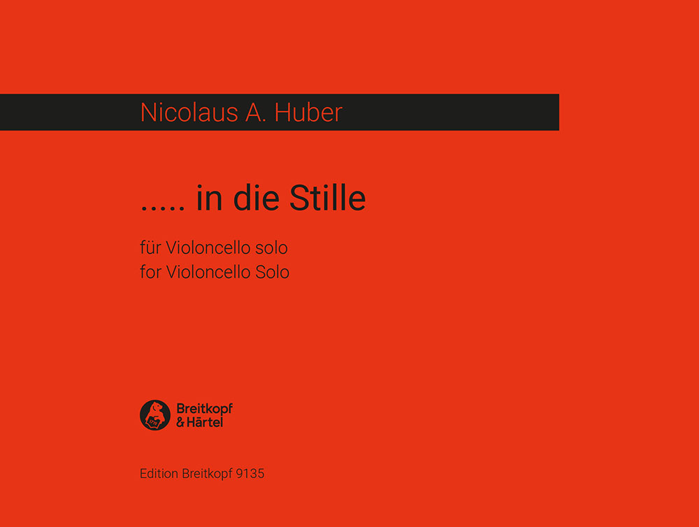 Vorderes Coverbild ... in die Stille