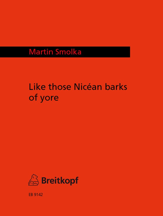 Vorderes Coverbild Like those Nicean barks
