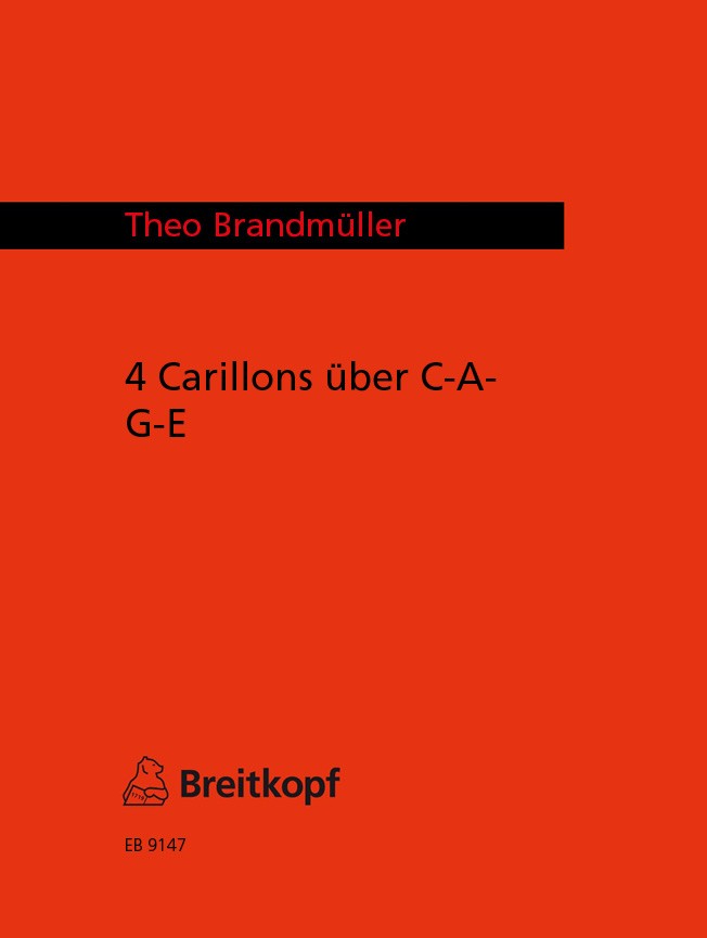 Vorderes Coverbild 4 Carillons über C-A-G-E