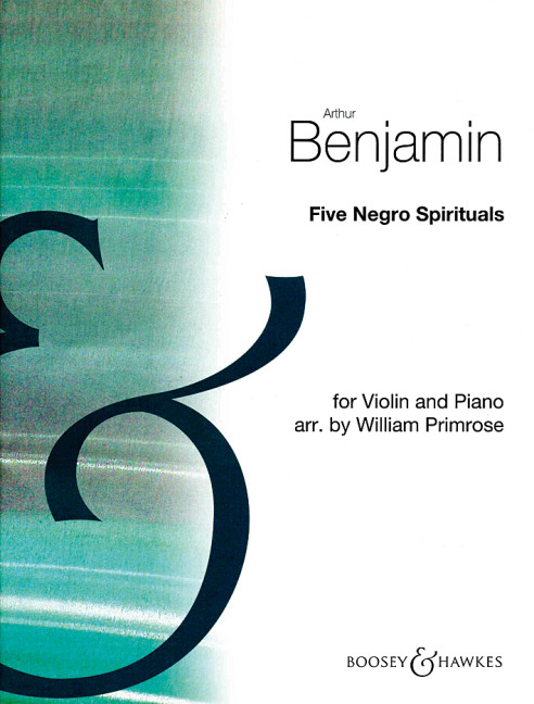 Vorderes Coverbild Fünf Negro Spirituals