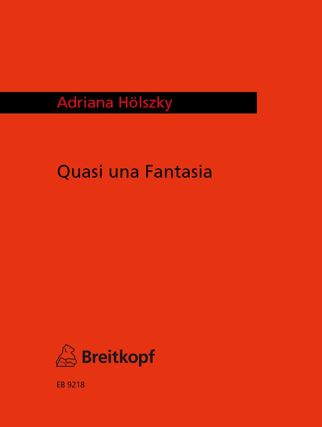 Vorderes Coverbild Quasi una Fantasia W 19 (1982)
