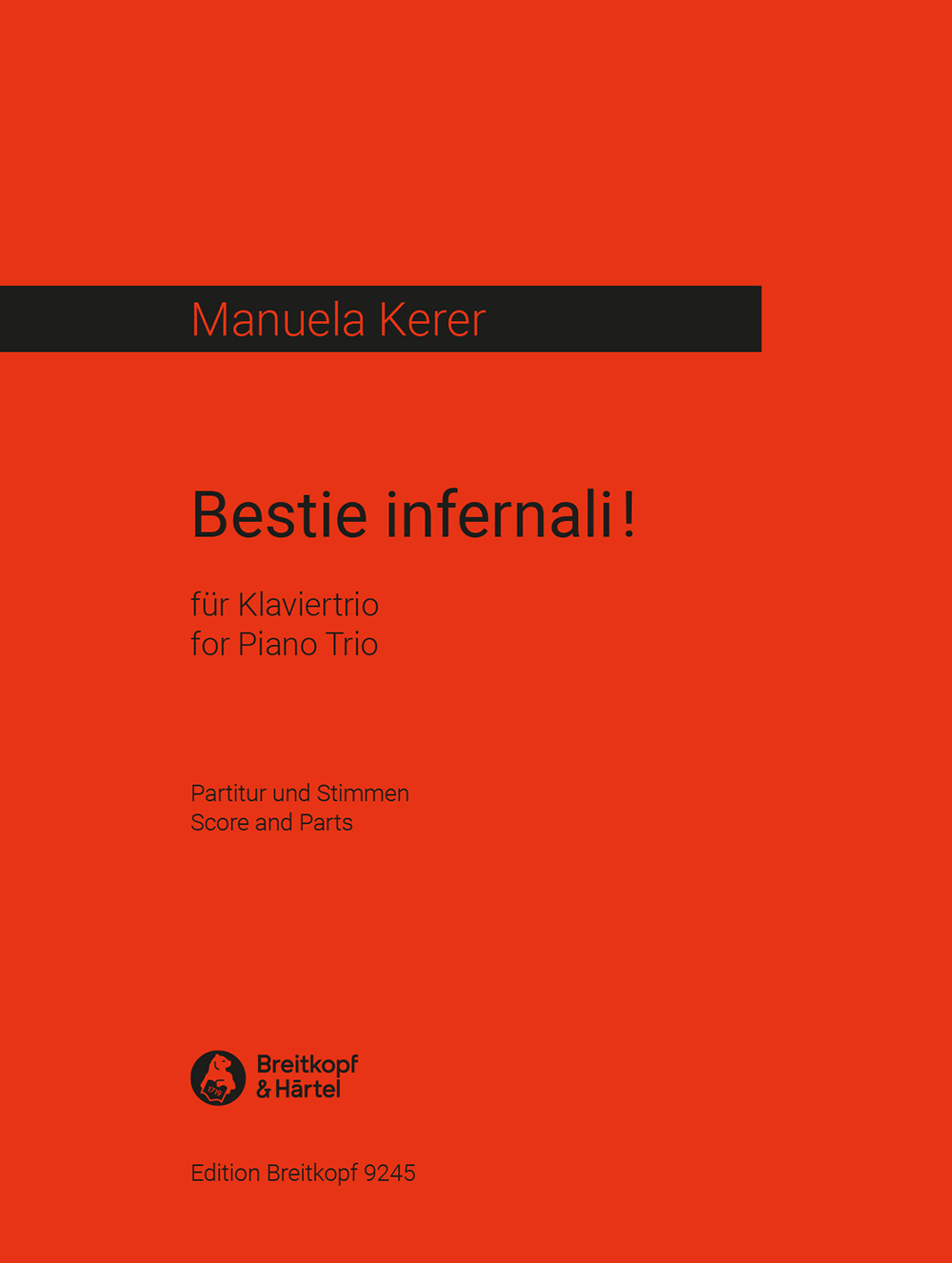Vorderes Coverbild Bestie infernali!
