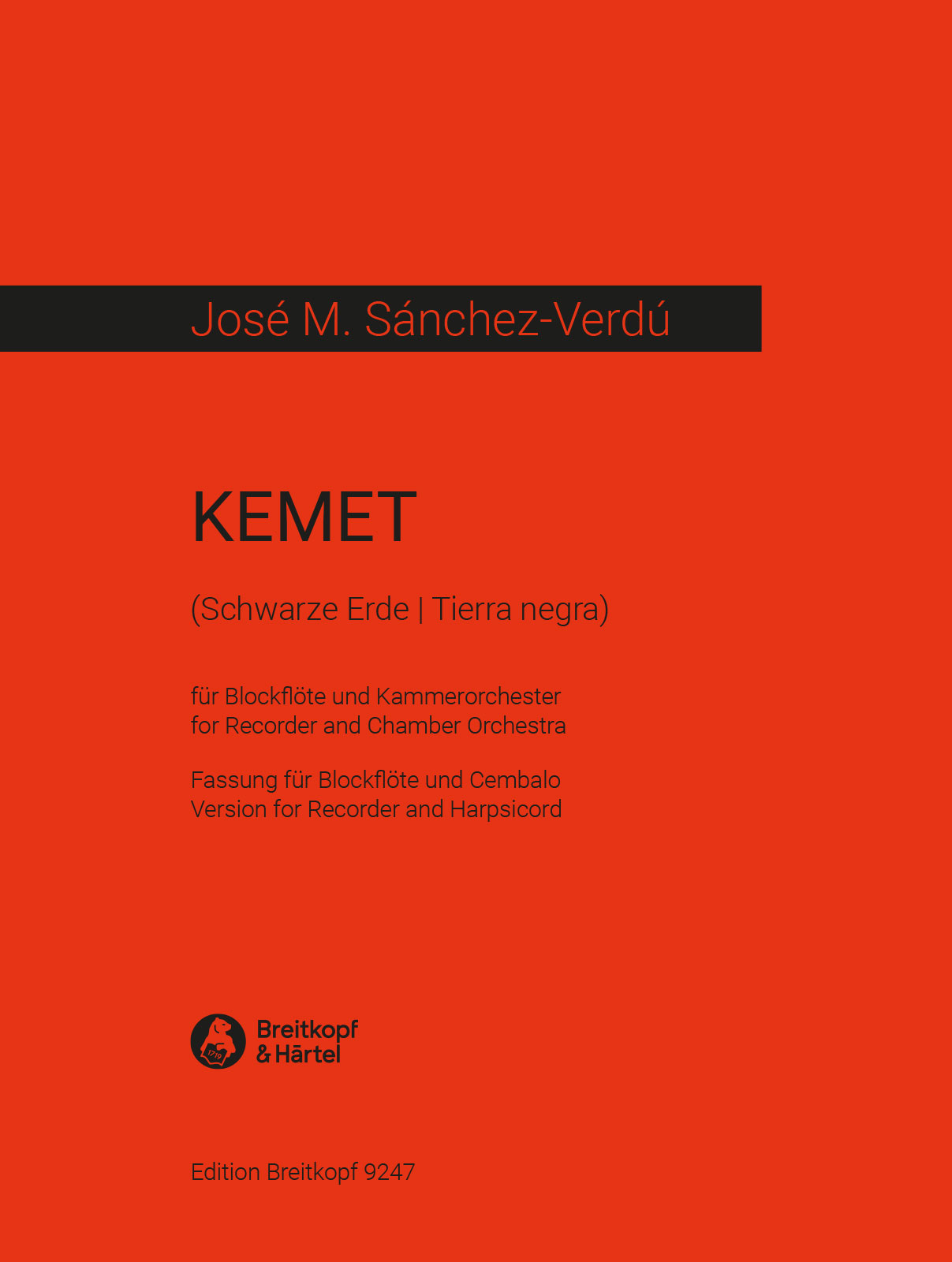 Vorderes Coverbild KEMET Fassung für Blockflöte und Cembalo