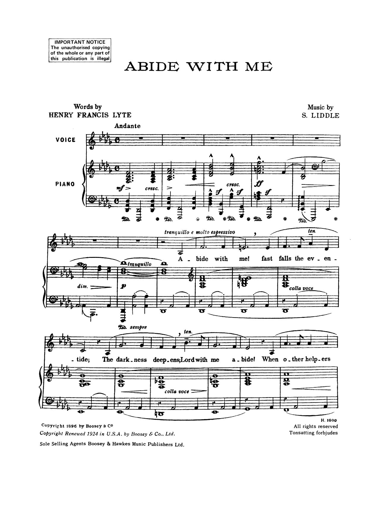 Anderes Coverbild Abide with me No. 2/4