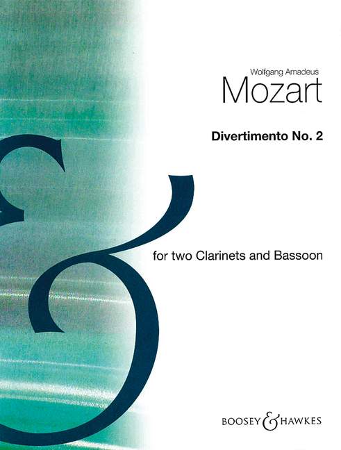 Vorderes Coverbild Divertimento No. 2 B-Dur KV 229/2