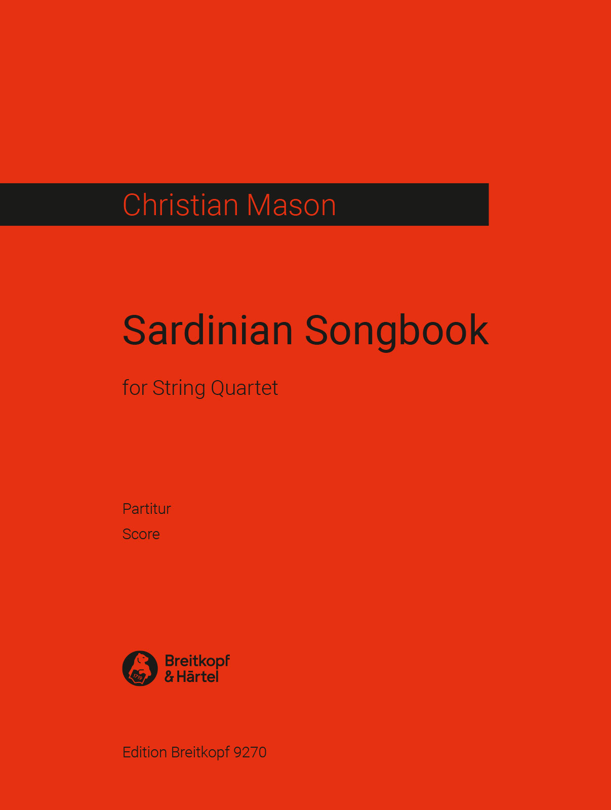 Vorderes Coverbild Sardinian Songbook
