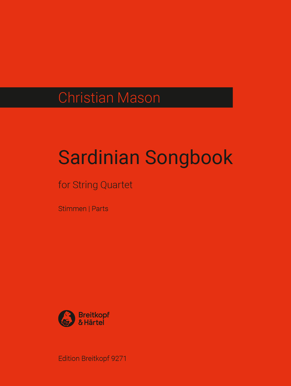 Vorderes Coverbild Sardinian Songbook
