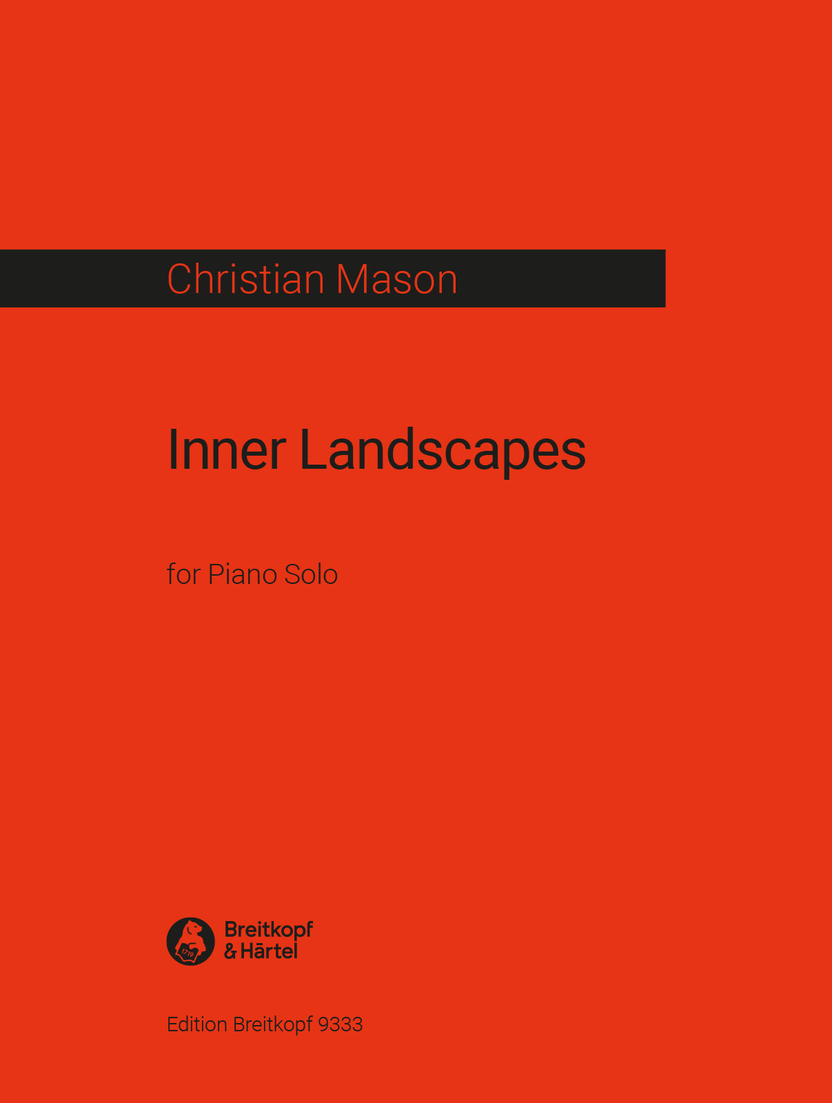 Vorderes Coverbild Inner Landscapes for Piano Solo