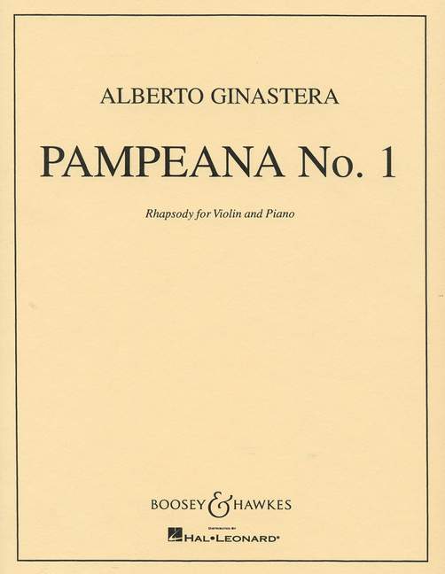 Anderes Coverbild Pampeana Nr. 1 op. 16 (1947)
