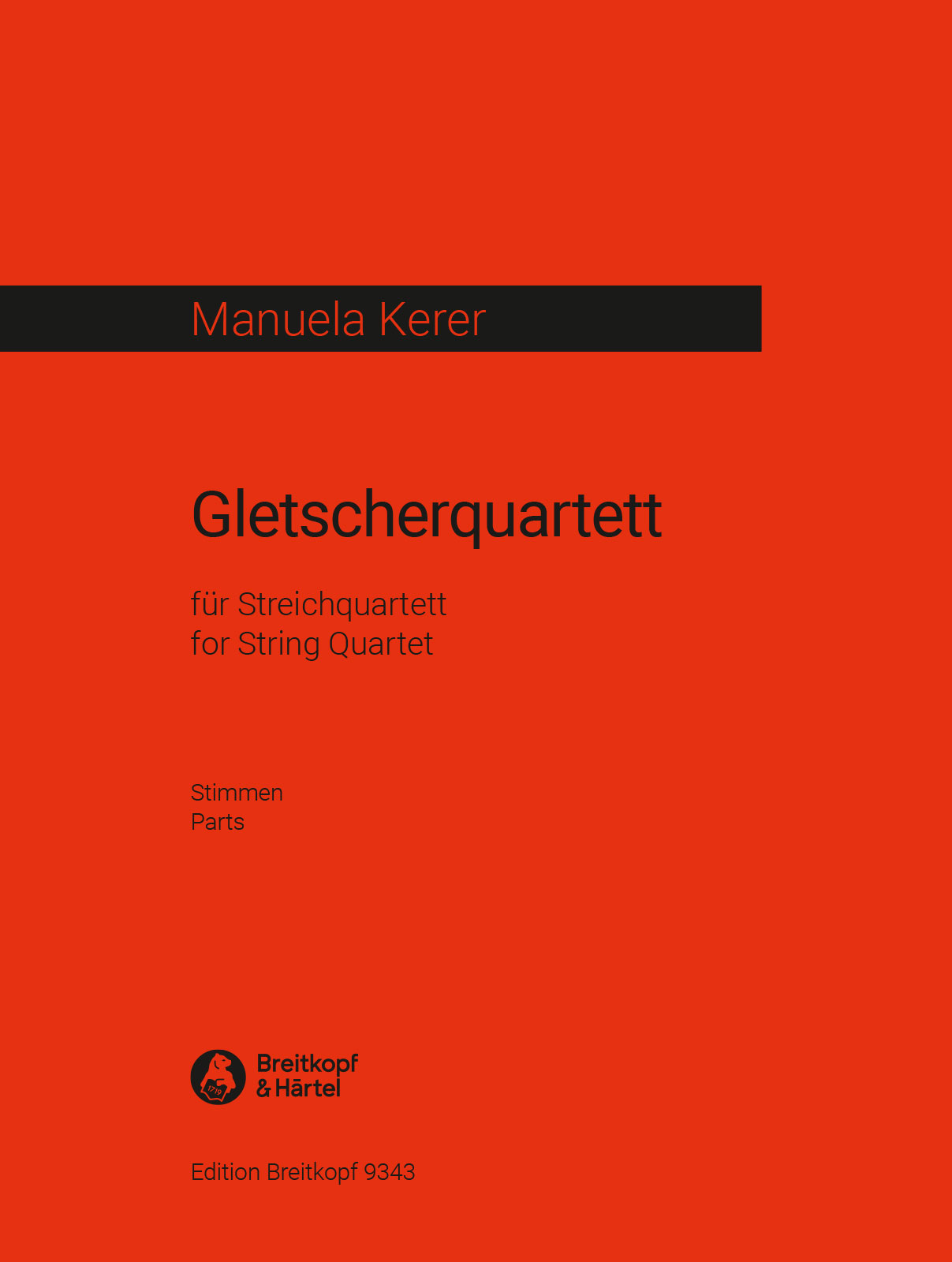 Vorderes Coverbild Gletscherquartett