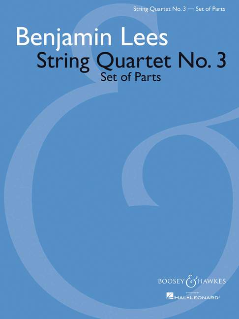 Vorderes Coverbild Streichquartett Nr. 3
