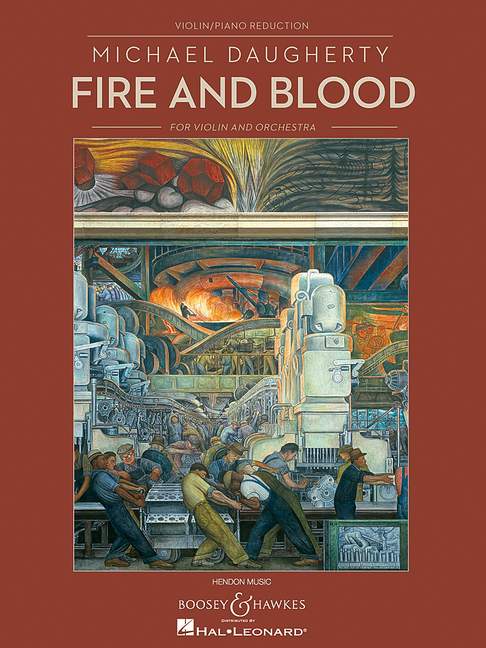Vorderes Coverbild Fire and Blood