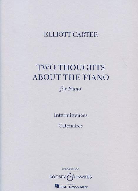 Vorderes Coverbild Two Thoughts about the Piano
