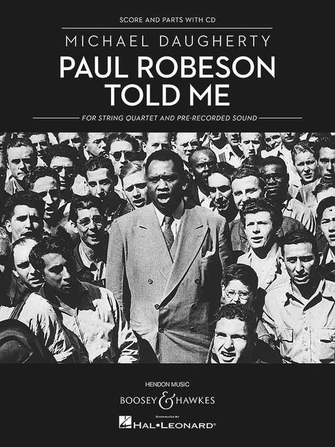 Vorderes Coverbild Paul Robeson Told Me (1994)