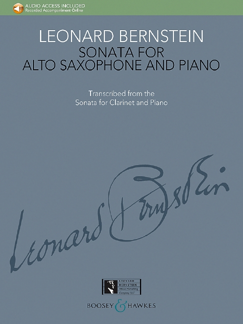 Vorderes Coverbild Sonata for Alto Saxophone and Piano