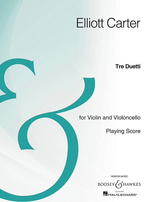Vorderes Coverbild Tre Duetti