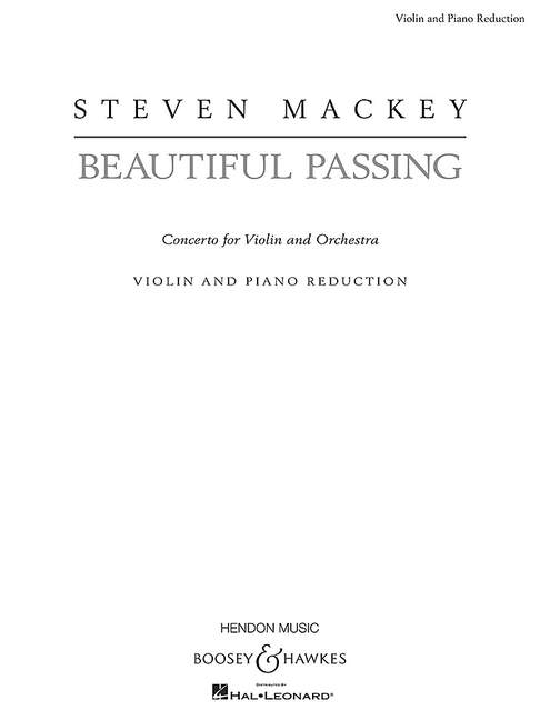 Vorderes Coverbild Beautiful Passing