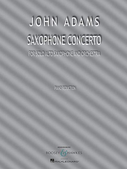 Vorderes Coverbild Saxophone Concerto (2013)