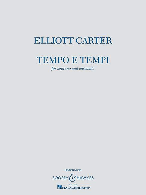 Vorderes Coverbild Tempo e Tempi (1999)