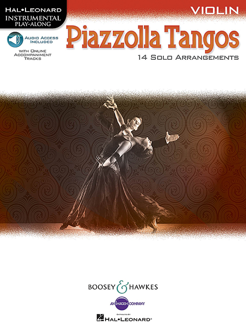 Vorderes Coverbild Piazzolla Tangos Violin