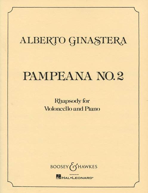 Vorderes Coverbild Pampeana Nr. 2 op. 21