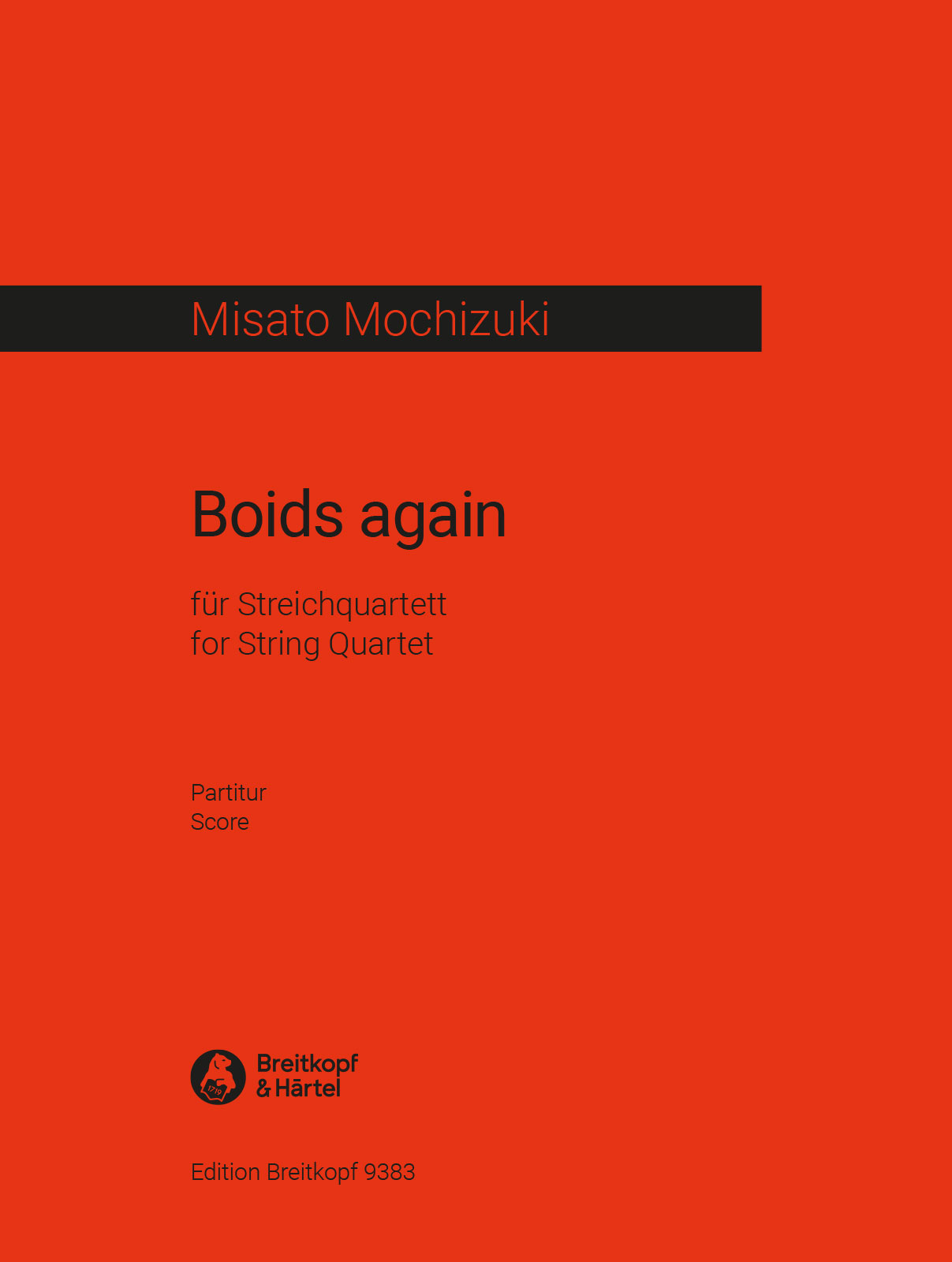 Vorderes Coverbild Boids again
