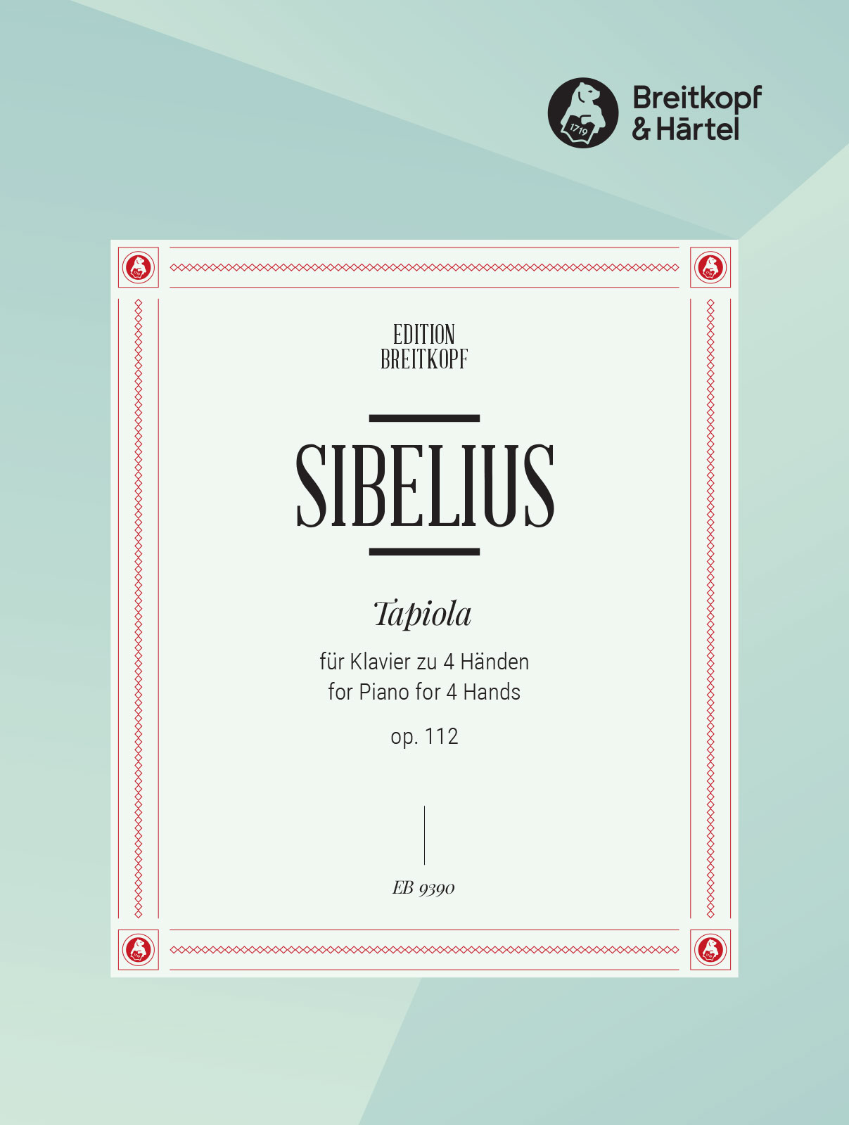 Vorderes Coverbild Tapiola op. 122 bearbeitet für Klavier vierhändig bzw. zwei Klaviere