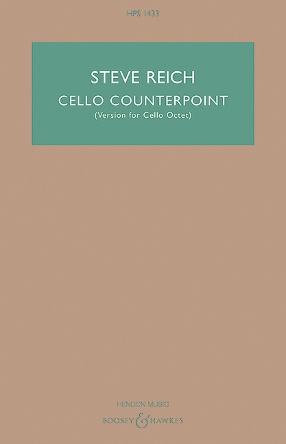 Vorderes Coverbild Cello Counterpoint (2003)