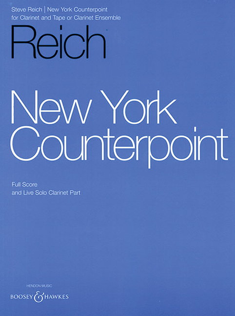 Vorderes Coverbild New York Counterpoint
