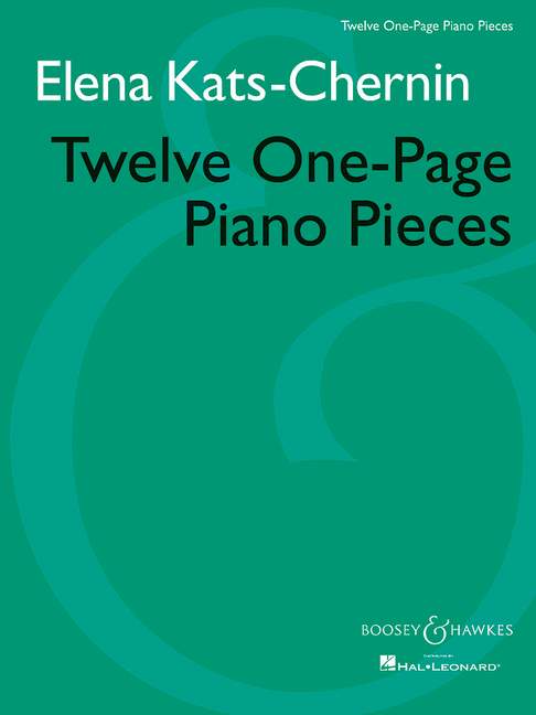 Vorderes Coverbild Twelve One-Page Piano Pieces