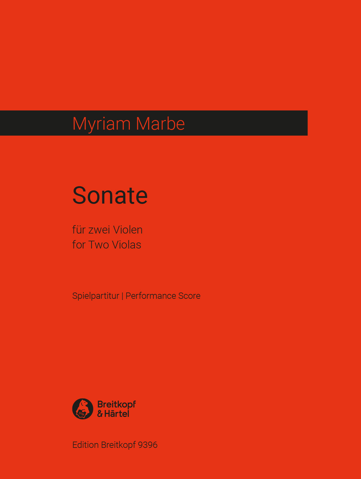 Vorderes Coverbild Sonate für zwei Violen