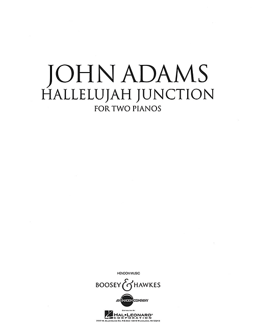 Vorderes Coverbild Hallelujah Junction (1998)
