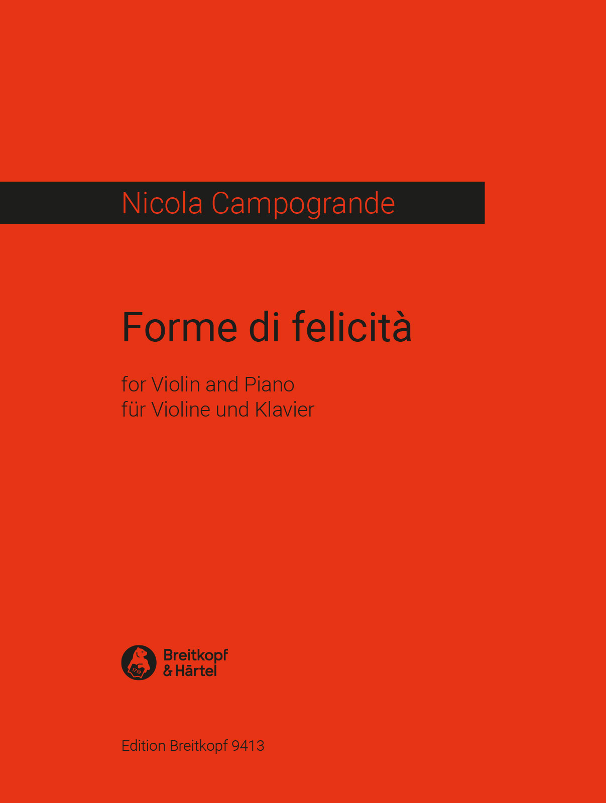 Vorderes Coverbild Forme di felicità (2021)