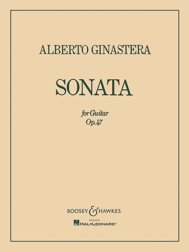 Vorderes Coverbild Sonate op. 47 (1976)