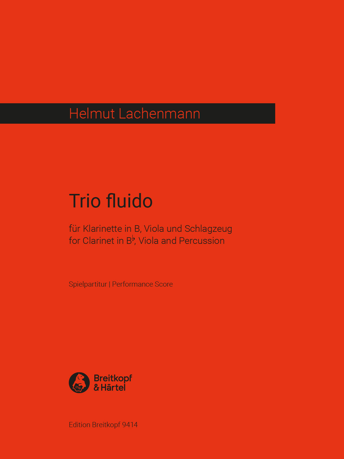 Vorderes Coverbild Trio Fluido (1966)