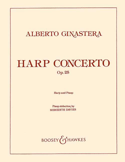 Vorderes Coverbild Harfenkonzert op. 25 (1956)