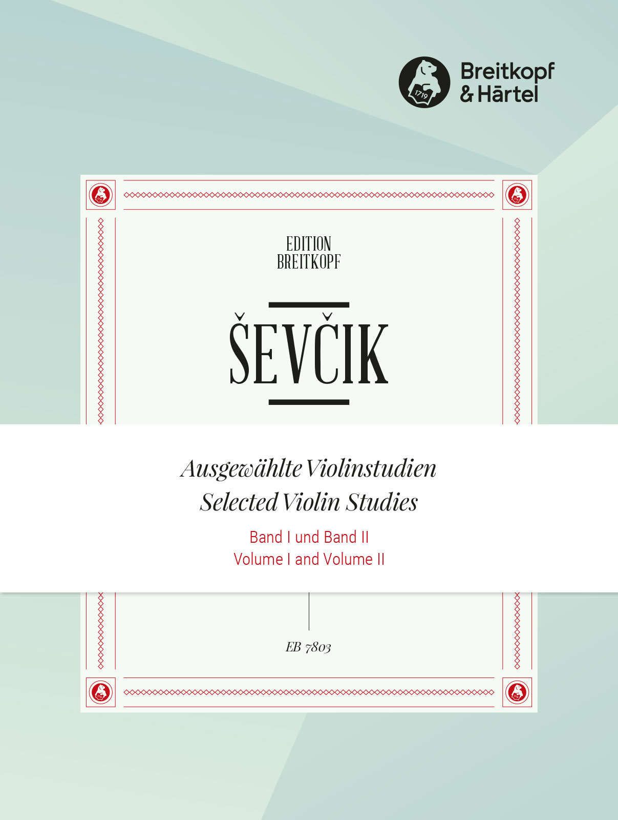 Vorderes Coverbild Ausgewählte Violinstudien Bd. I + Bd. II (Set)