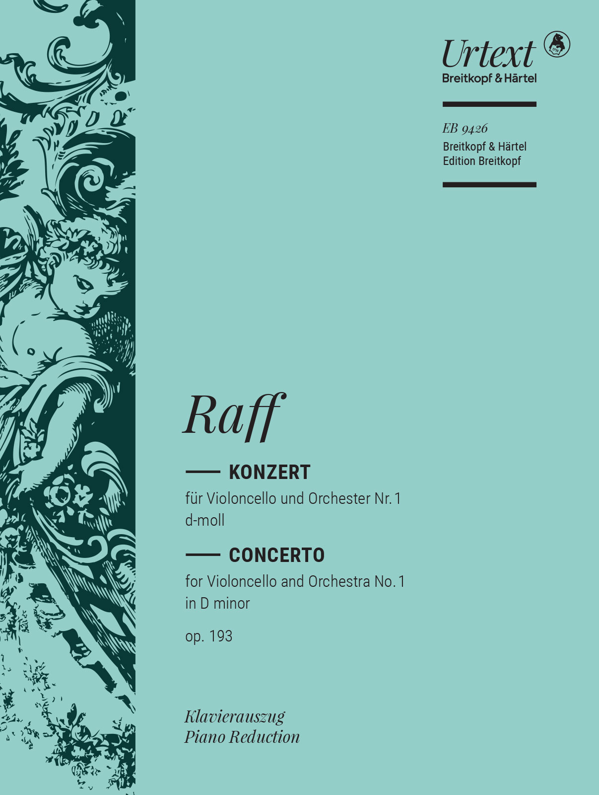 Vorderes Coverbild Konzert für Violoncello und Orchester Nr. 1 d-moll