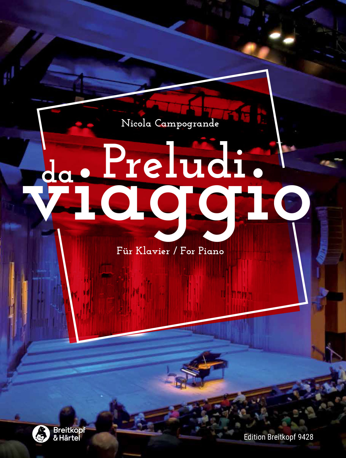 Vorderes Coverbild Preludi da viaggio für Klavier (2021)