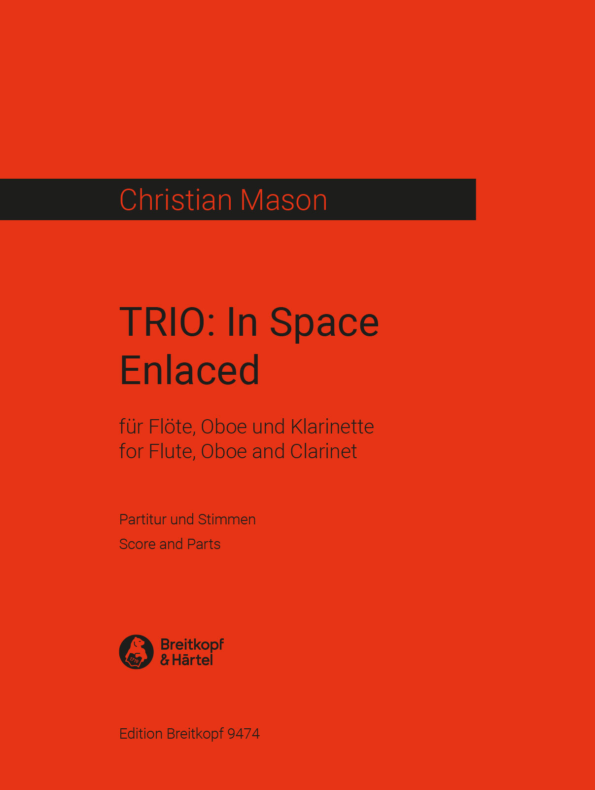 Vorderes Coverbild TRIO: In Space Enlaced