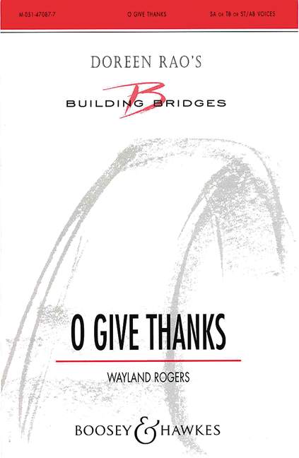 Vorderes Coverbild O Give Thanks