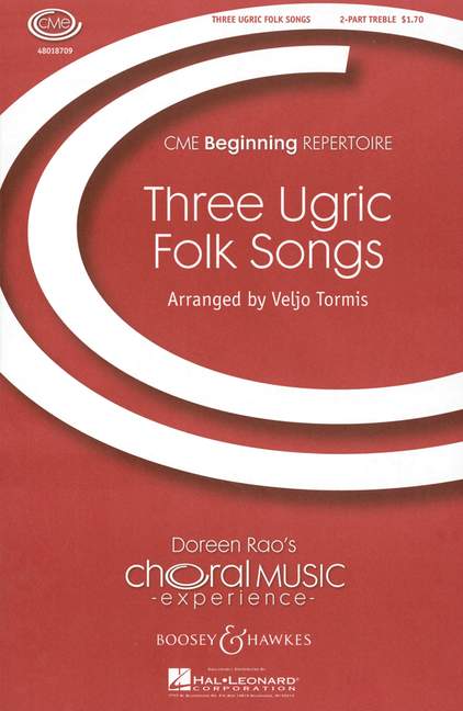 Vorderes Coverbild Three Ugric Folk Songs
