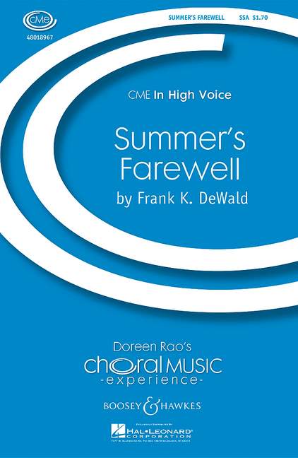 Vorderes Coverbild Summer's Farewell